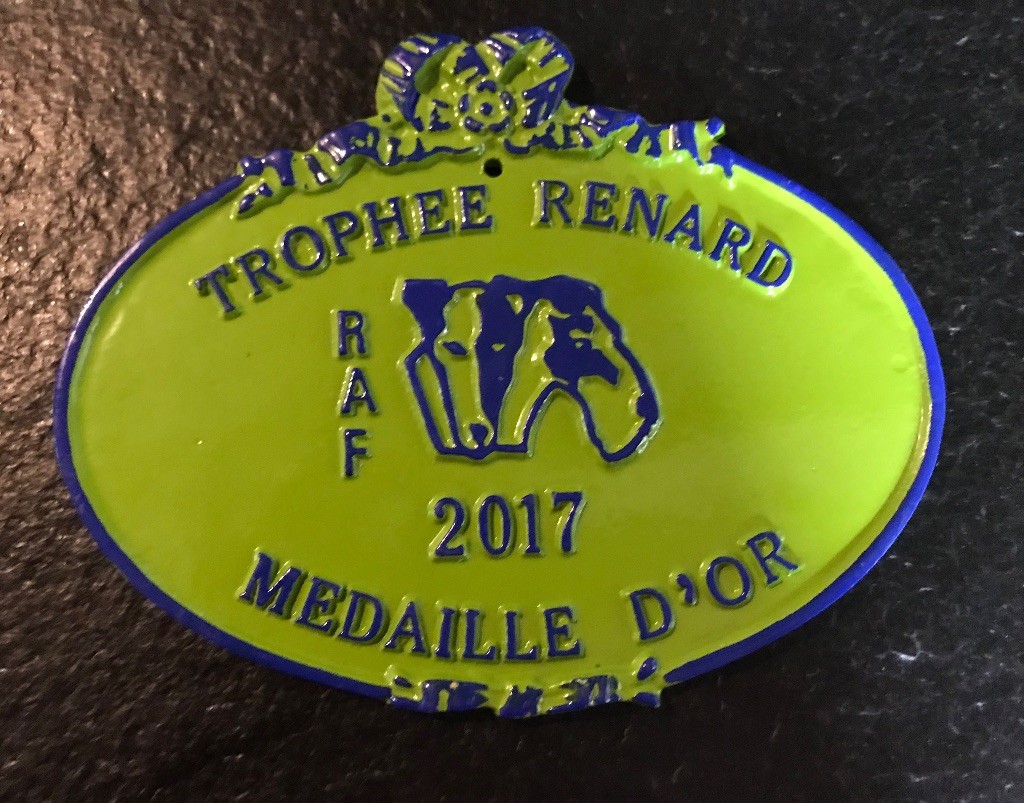 du Manoir Saint Adrien - MEDAILLE D'OR - TROPHEE RENARD - TRAVAIL 