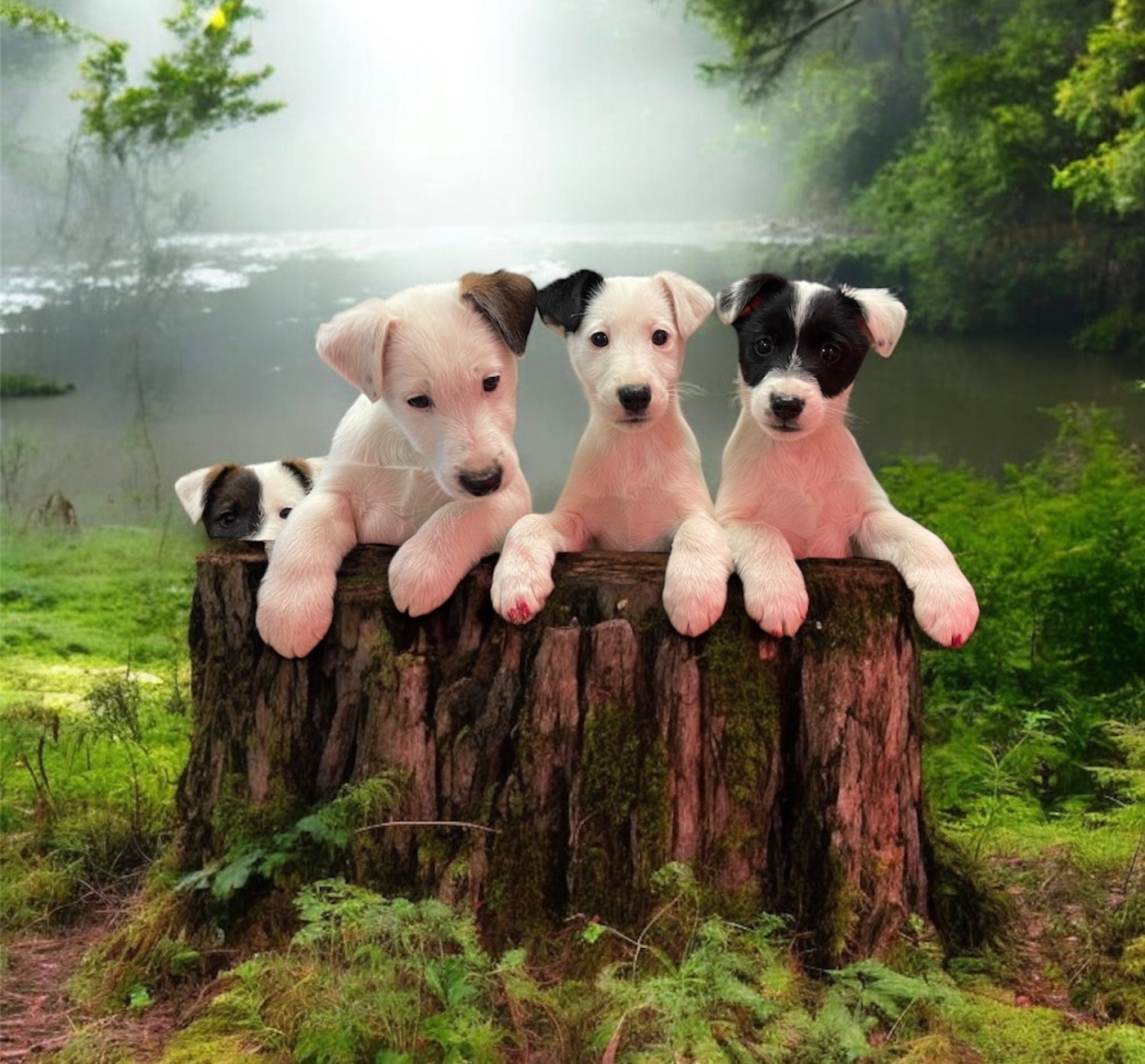 du Manoir Saint Adrien - Fox Terrier Poil lisse - Portée née le 23/10/2025